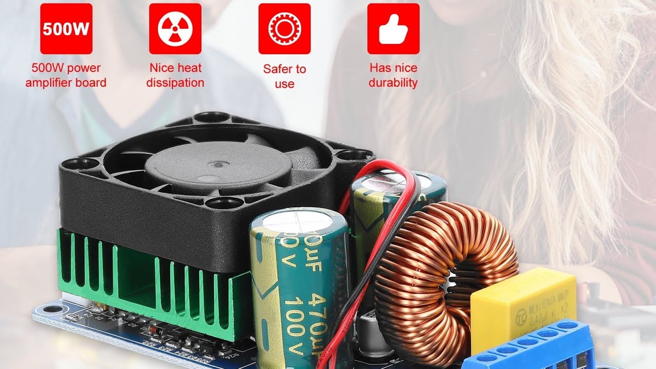 Class d 500 Watt mono circuit 45 0 45 10 ampere transformer 2.0 high gain dual voltage based tone