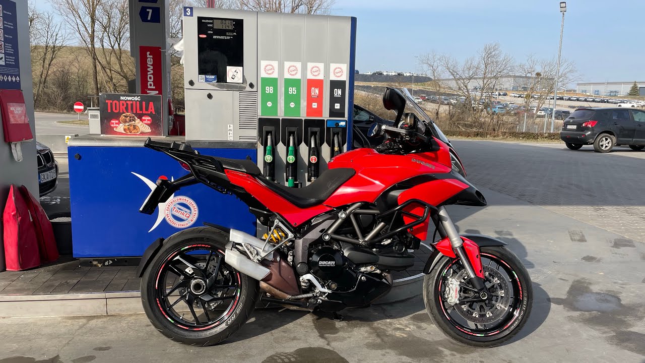 Ducati Multistrada 1200S + Kaszuby  Niedzielny MotoVlog Wiatrak w Ręboszewie
