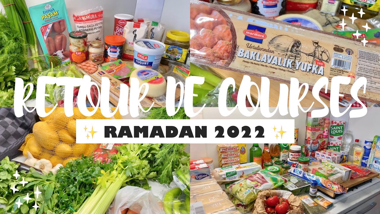 🌙✨ RETOUR DE COURSES SPÉCIAL RAMADAN 2022 (pt. 2) ✨🌙