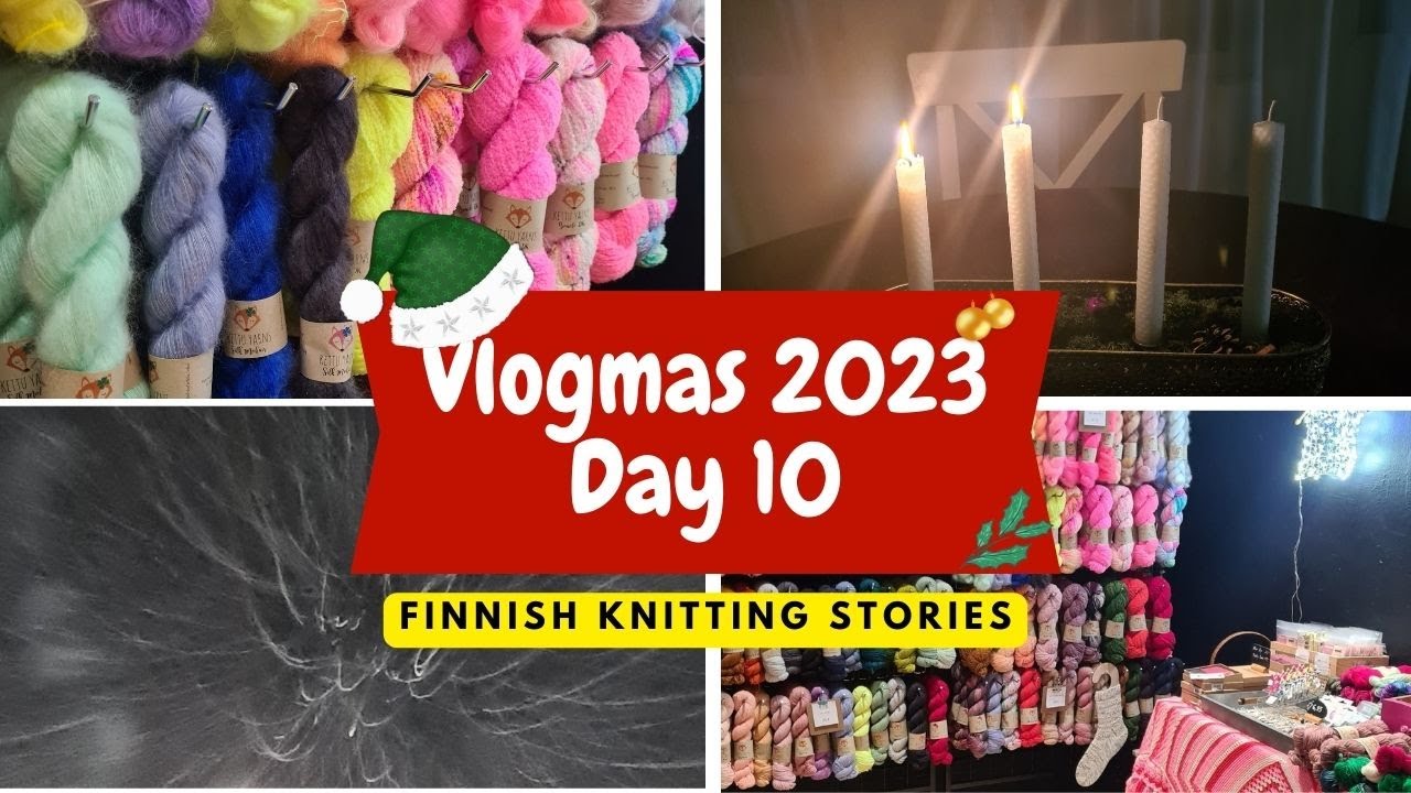 Finnish Knitting Stories - Vlogmas 2023 - Day 10