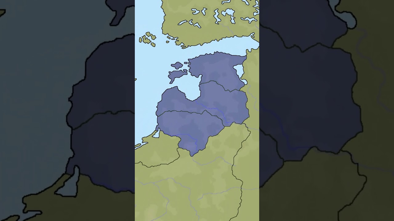 What if the Baltics Weren't Annexed by the USSR in 1940? #history #hoi4 #ww2 #shorts