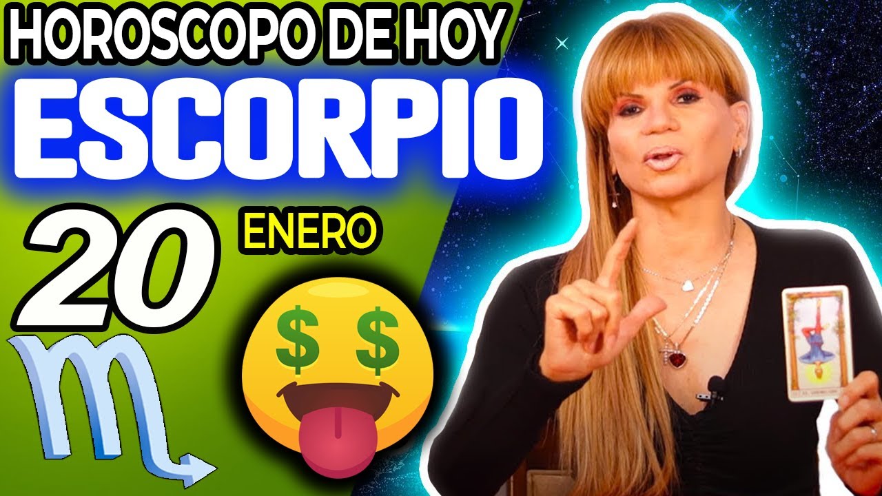 ESCORPIO ♏🔞UN HOMBRE FALLECIDO TE DEJA UNA HERENCIA⚰️💵 Horóscopo De Hoy 20 De Enero 2026 | Mhoni