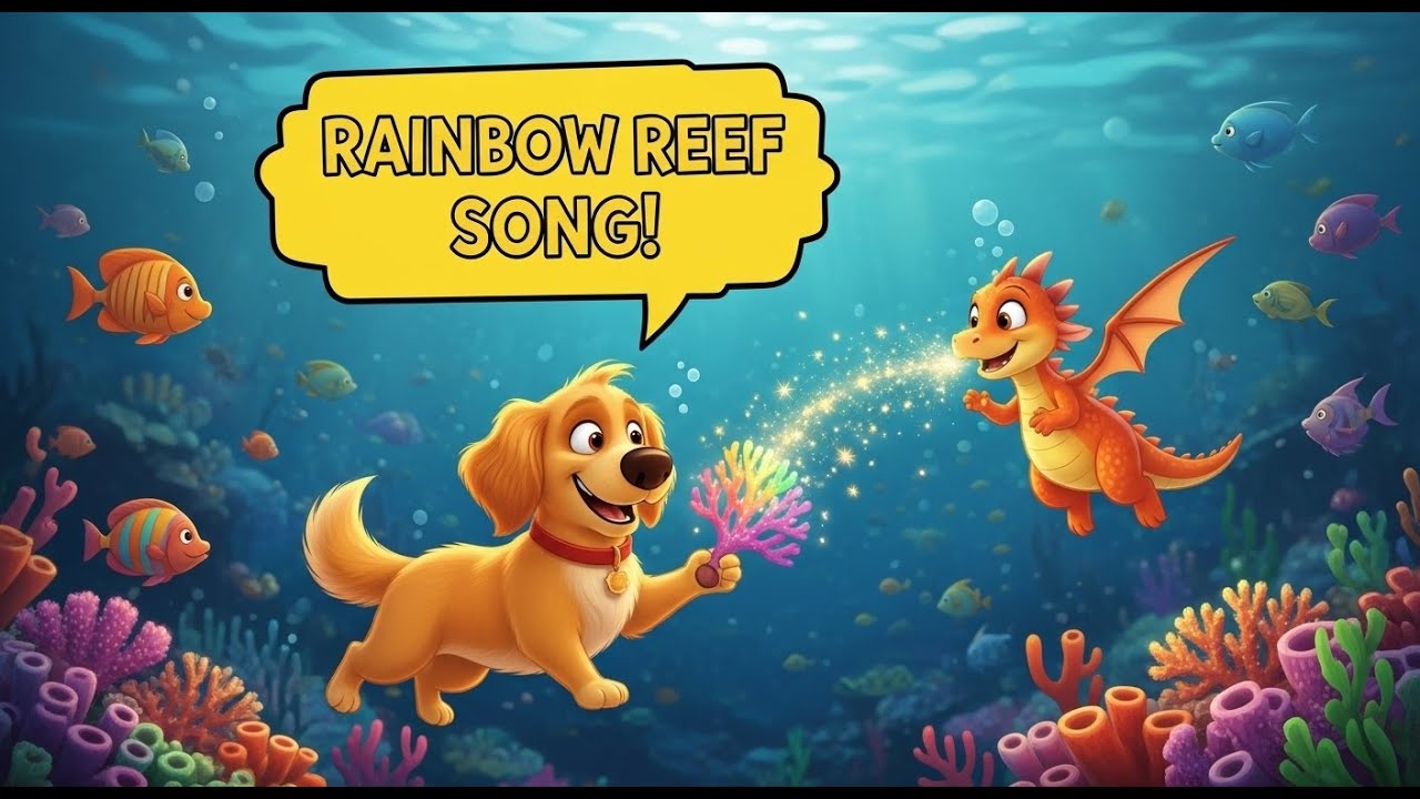 Sunny & Sparkie’s Underwater Adventure | Kids Song for Toddlers 🌈🎶