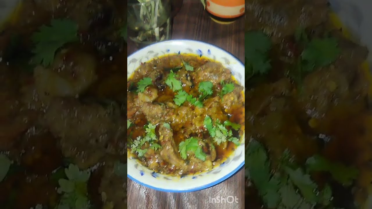 Mutton khada masala curry 