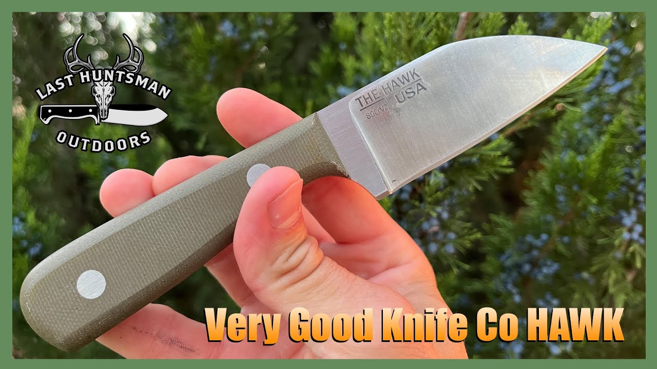 Very Good Knife Co HAWK First Review #knifereview #blade #edc #bushcraft