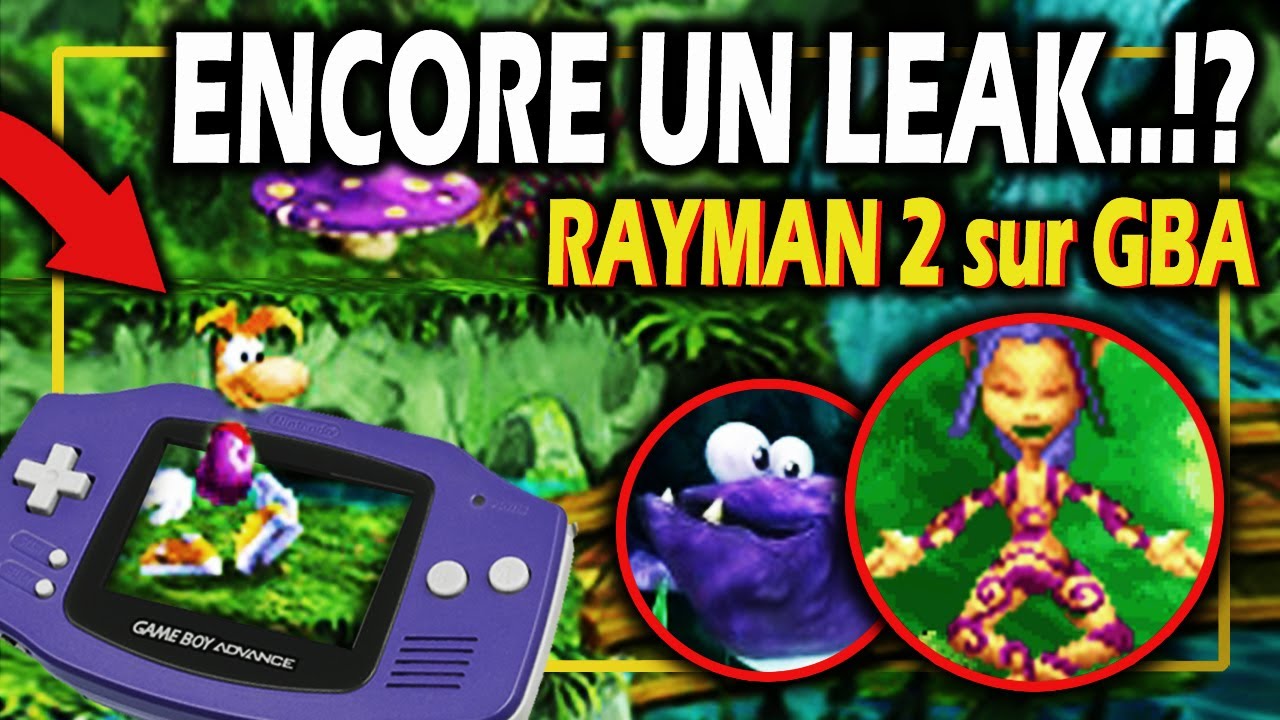 NOUVEAUX PROTOTYPES DÉCOUVERTS (Rayman 3 GBA)