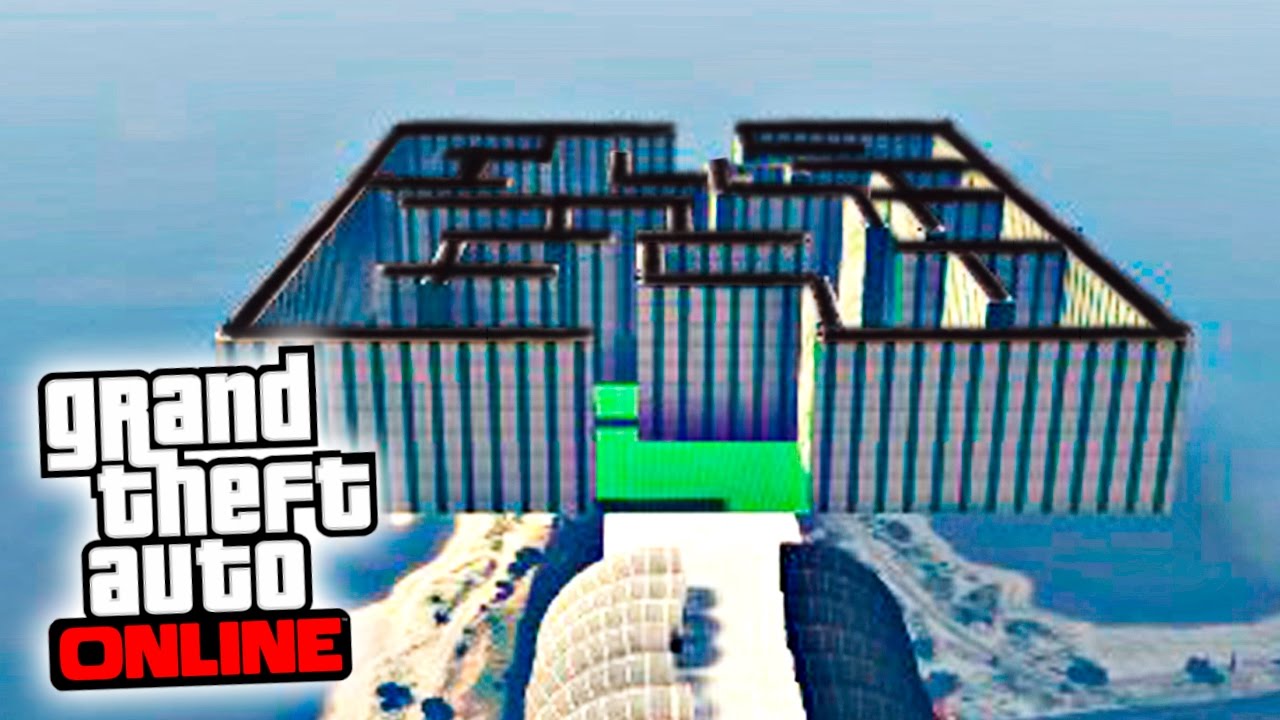 EL LABERINTO MAS EXTREMO con TUBOS TROLL! - GTA V Online PS4 (GTA 5 Online Carrera) | Zoko