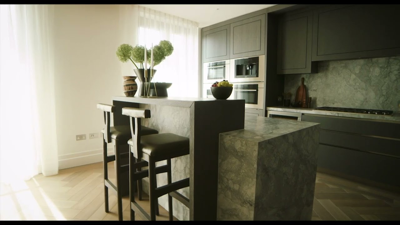 Chelsea Barracks - Three Bedroom Residence Flythrough