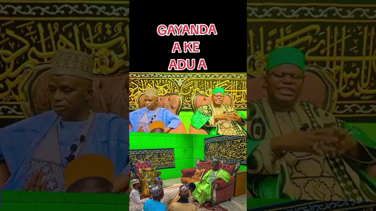 ADDU A TANADA ƘA IDOJINTA GA YADDA AYINTA A AIKACE SHEIKH YAHAYA MASUSSUKA ALLAH YASA MUDACE 