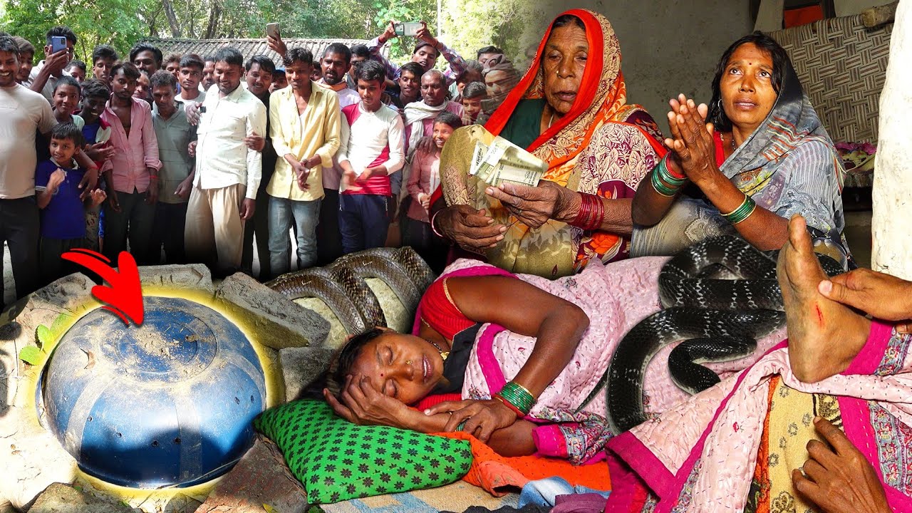 34 साल की महिला को जब जहरीले सांप ने काटा, जिंदगी में पहली बार ऐसा रेस्क्यू देखने को मिला! 🤔 Snake