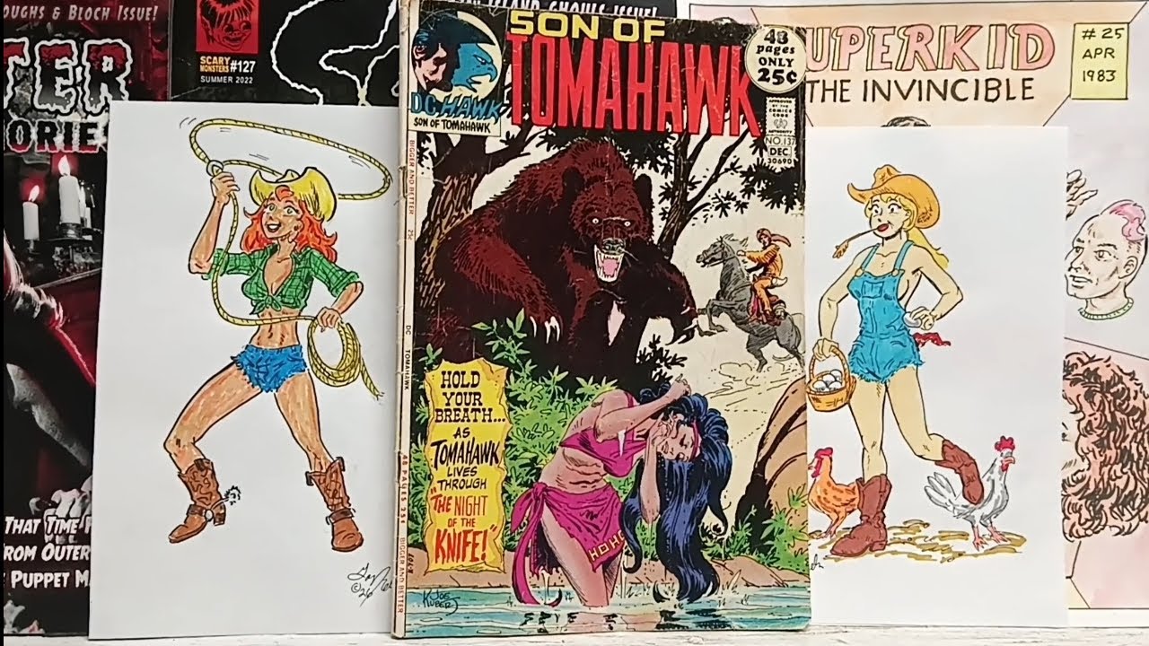 EP 1190 Son Of Tomahawk #137, 1971 DC Comics, авторы: Р.Б.Т. Канигер, Фрэнк Торн, Джо Куберт.
