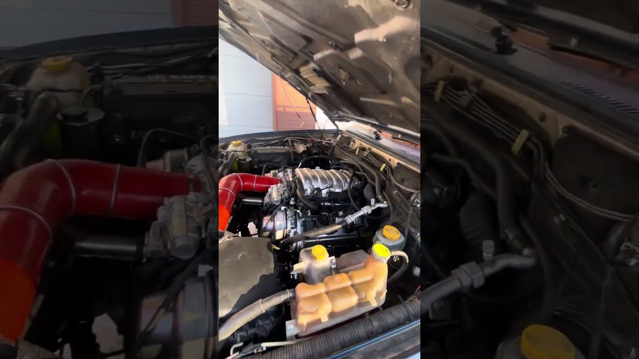 Nissan Patrol Y62 swap 1uz-FE 5at