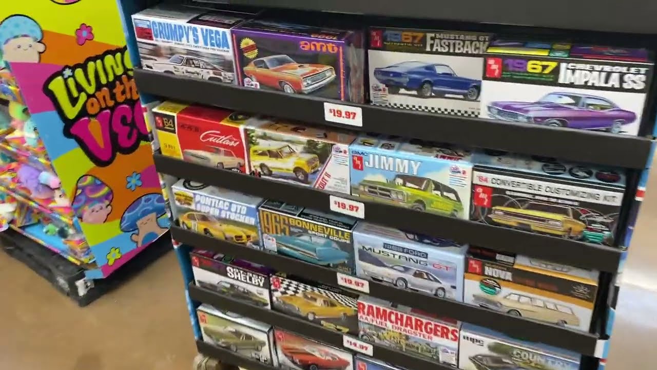 Look at these model kits at Walmart!