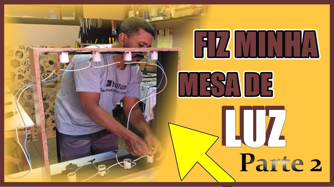 PARTE 2 : Fazendo minha mesa de luz.