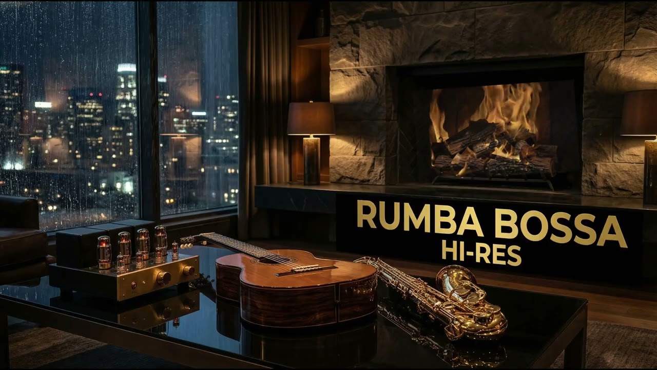 RUMBA BOSSANOVA – Sweet & Elegant Instrumental Collection | Hi-Res Spanish Guitar & Saxophone