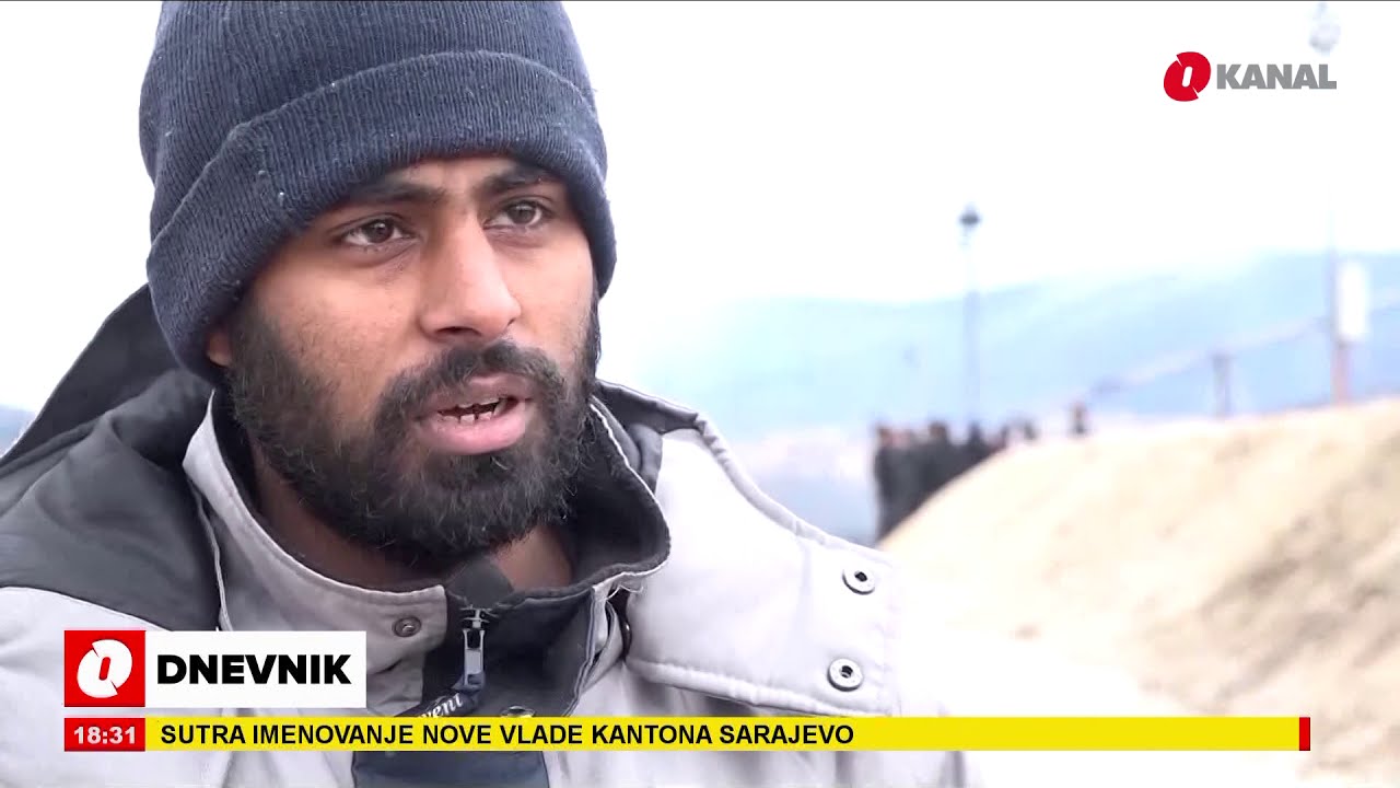 O kanal u Krajini: Migranti i dalje štrajkuju, građani Bihaća u strahu zbog sinoćnjeg incidenta