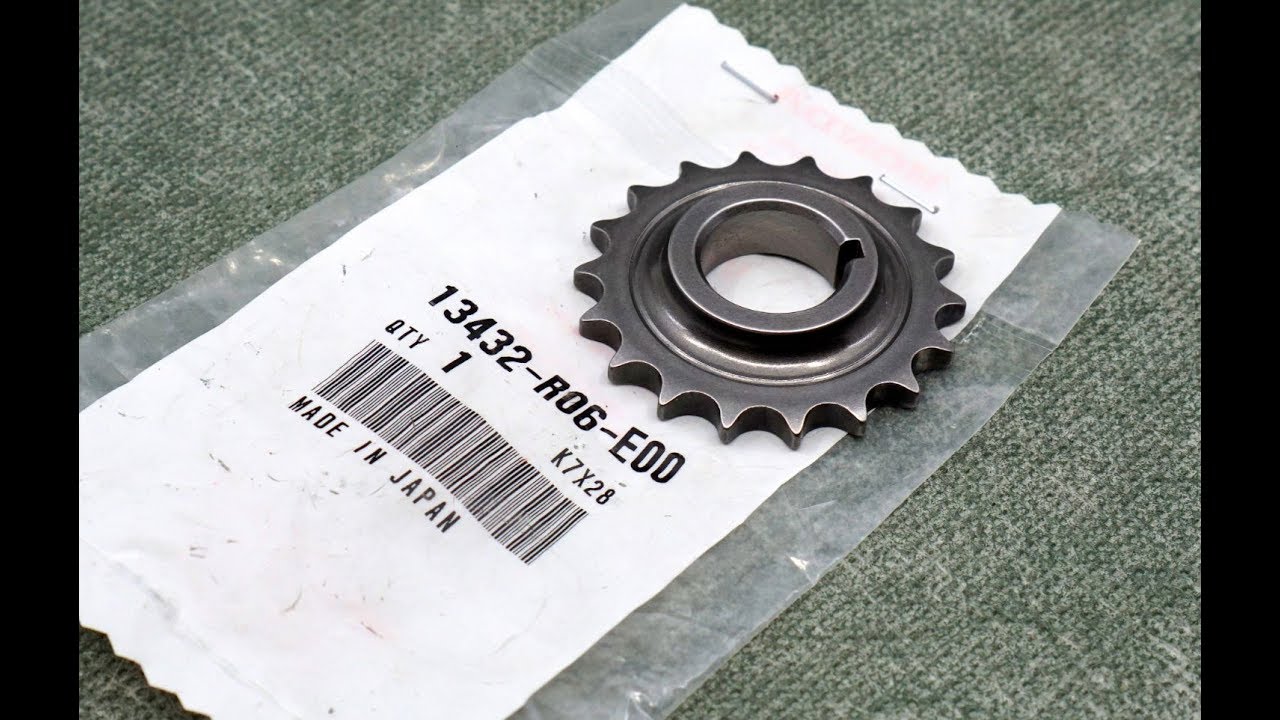 13432-R06-E00 13432R06E00 OEM Honda zębatka łańcucha pompy oleju N22 i-CDTi Accord, Civic, CR-V