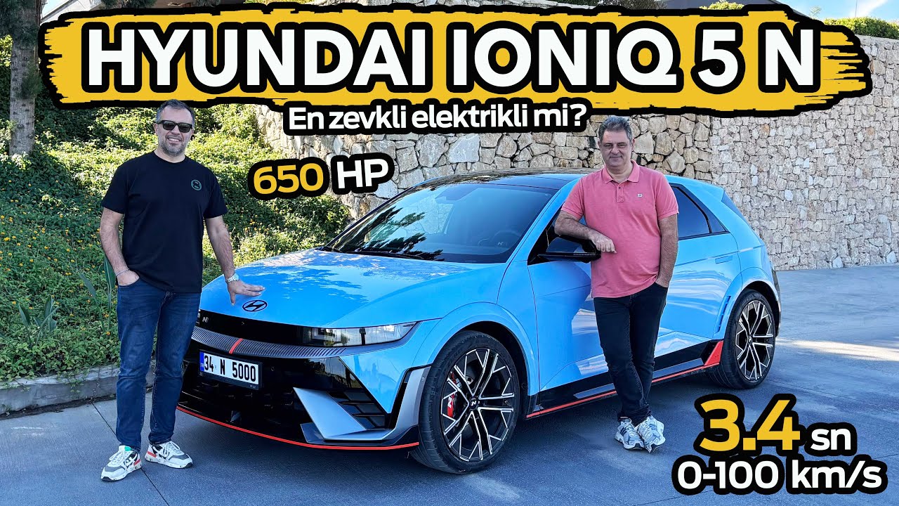 Hyundai Ioniq 5 N test sürüşü | En zevkli elektrikli mi? | Burak Ertem'le denedik...