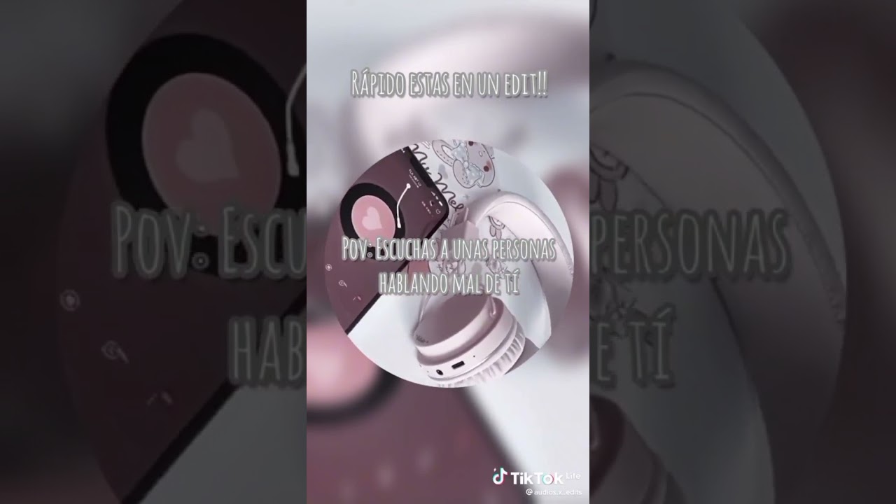 ¡Rápido estas en un edit!