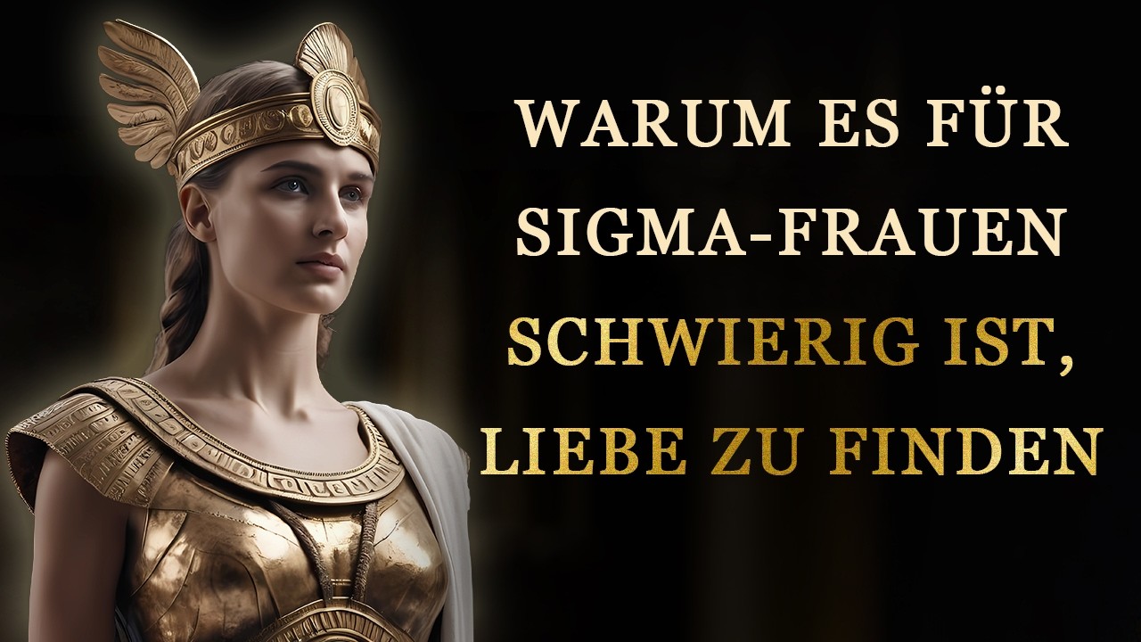 Warum Sigma-Frauen sich so sehr bemühen, Liebe zu finden (Die Antwort finden Sie in diesem Video)