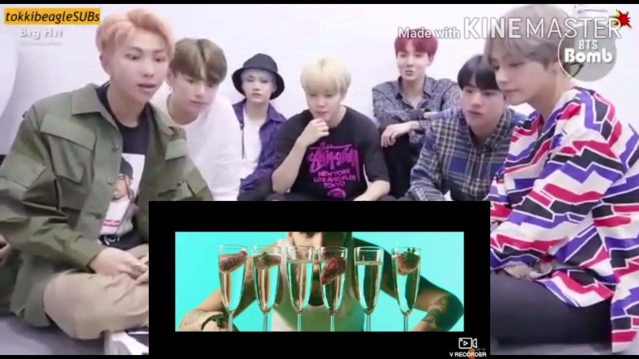 BTS reaction Armenian song Tashi tushi [fan made]