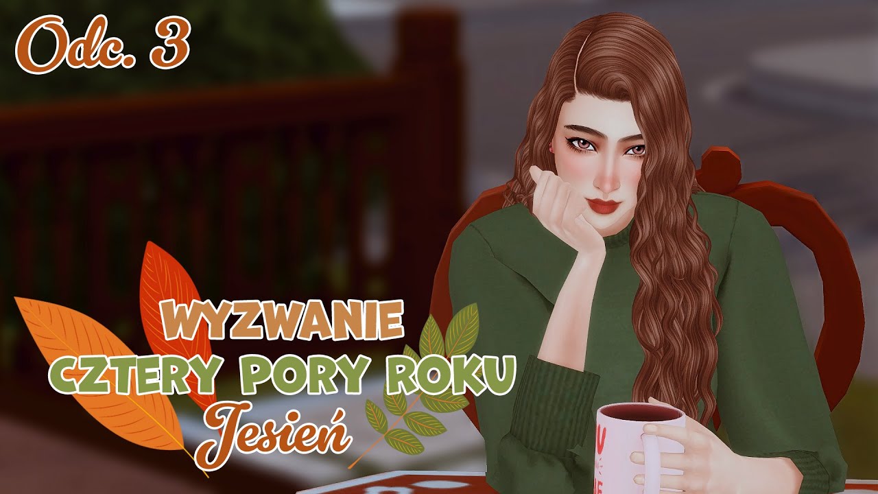Ale TEN CHŁOP ma pośpiech! 😉🍂 CZTERY PORY ROKU: Jesień 🍂 | The sims 4