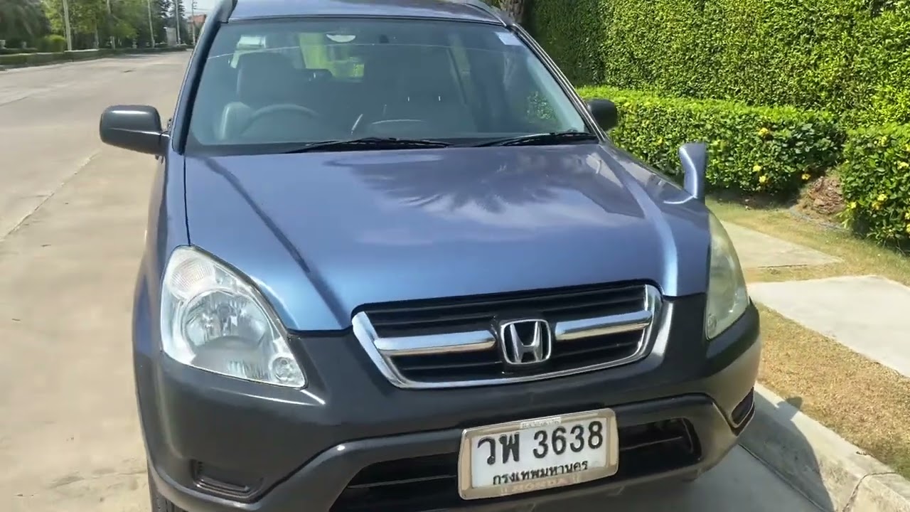 🅿️ #รถมือสอง #รถยนต์มือสอง #ขายครับ #CrvG2 #CRV 2.0E i-VTEC ขับ4WD ปี2002 ราคา 138,000.-