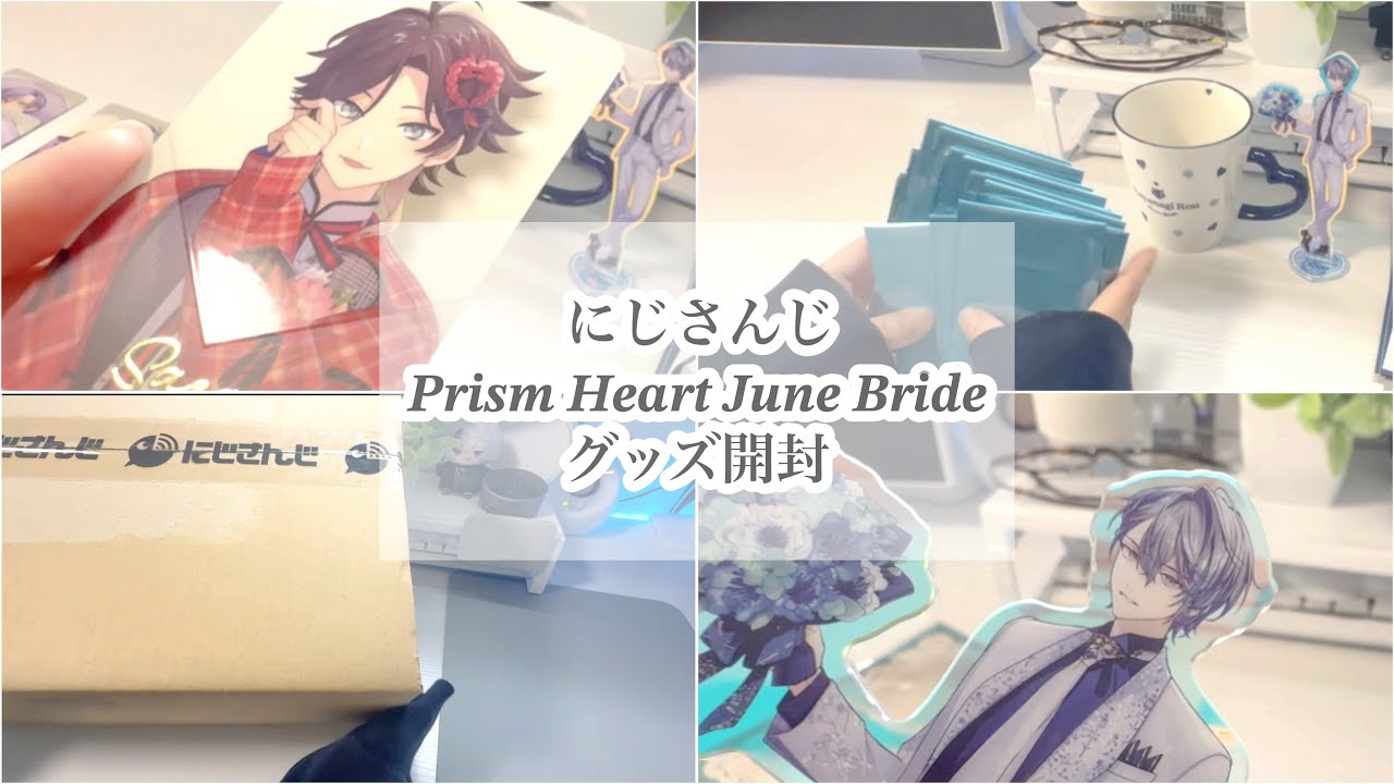 【購入品】にじさんじのジュンブラグッズが届いたので開封する日🕊️ 𓂃꙳⋆【グッズ開封】