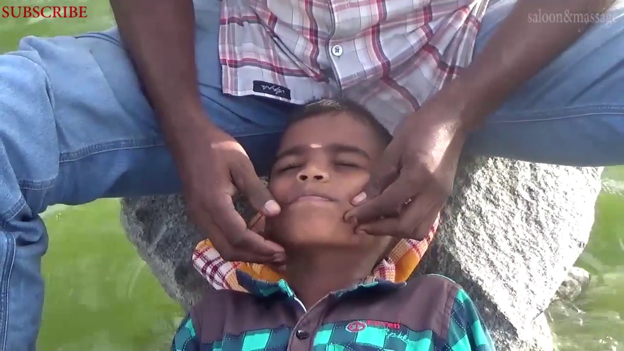 Relaxing Open Place Face Massage /CS ASMR ,,