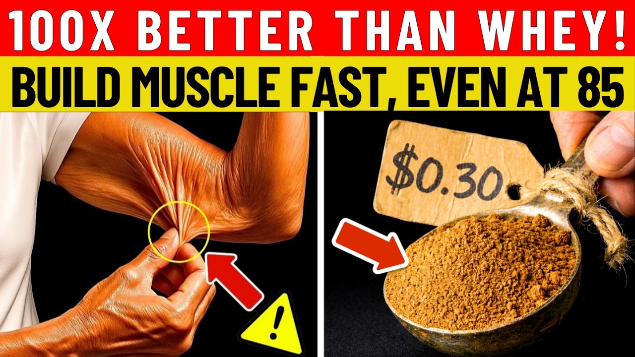 Over 60? This cheap Powder Helps Rebuild Muscle Faster Even at 90 | Senior Health Tips