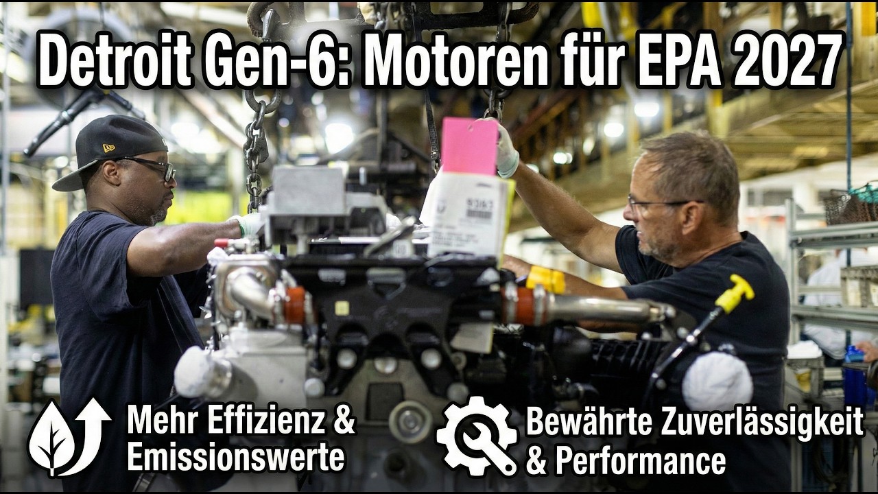Detroit Gen-6 Heavy-Duty DD13, DD15 & DD16 feiern Premiere
