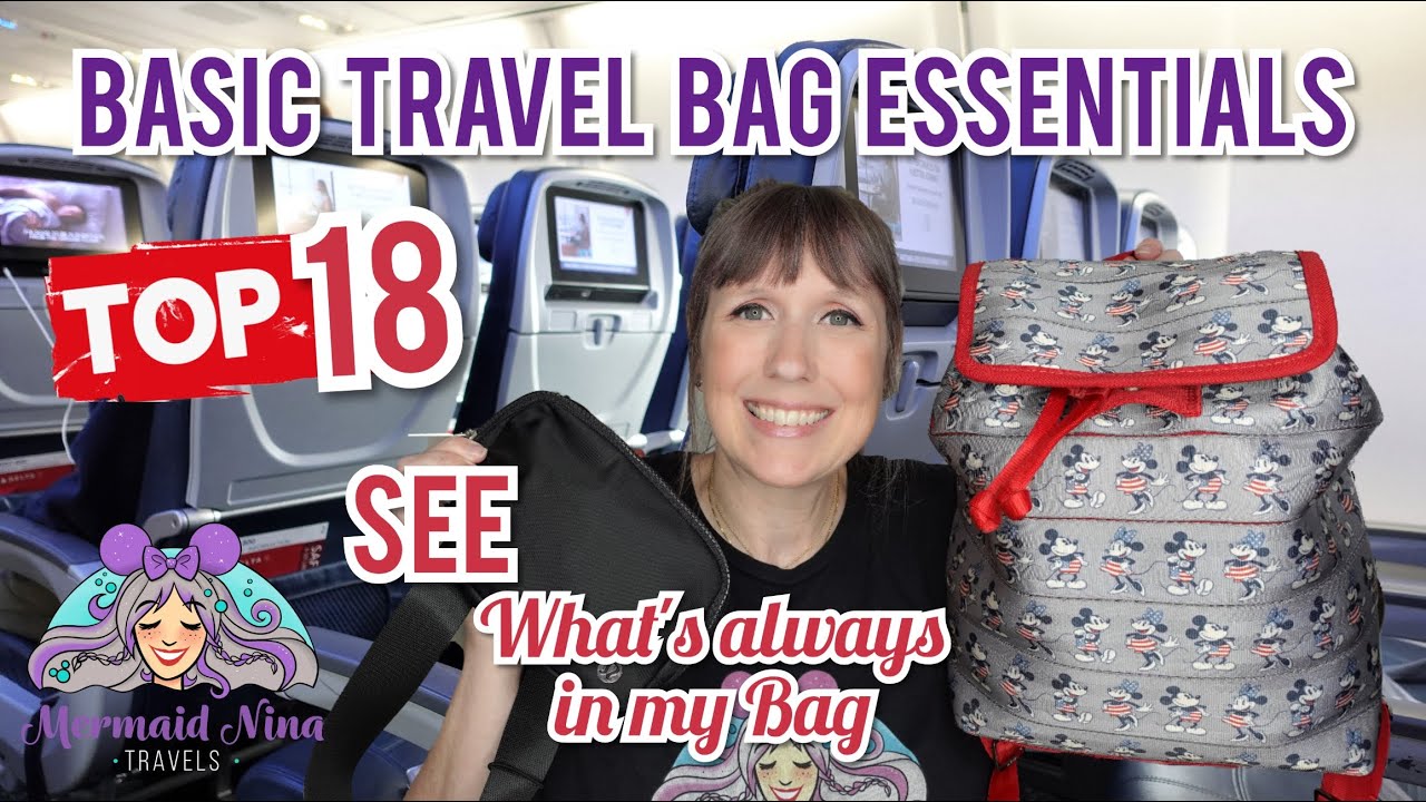 Basic Travel Essentials - TOP 18 Items | Disney & Beyond