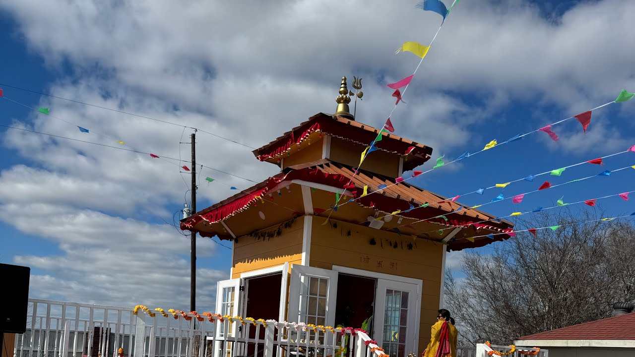Maha Shivaratri 2026 at Pashupatinath Temple Houston 🛕🔱 | Nepal Vibes in Texas 🇳🇵