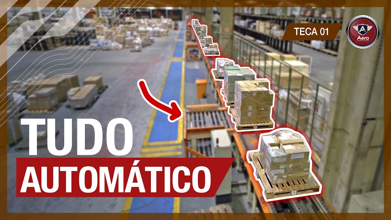 Como eles ACHAM CADA CAIXA no terminal de cargas?