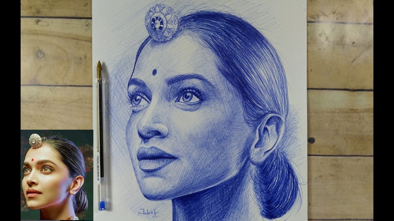 How to draw using ball pen Episode 03