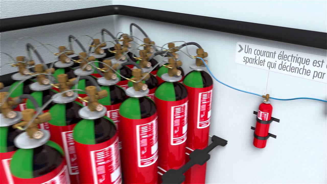 Présentation d'une solution d'extinction à gaz inerte dans un Data Center