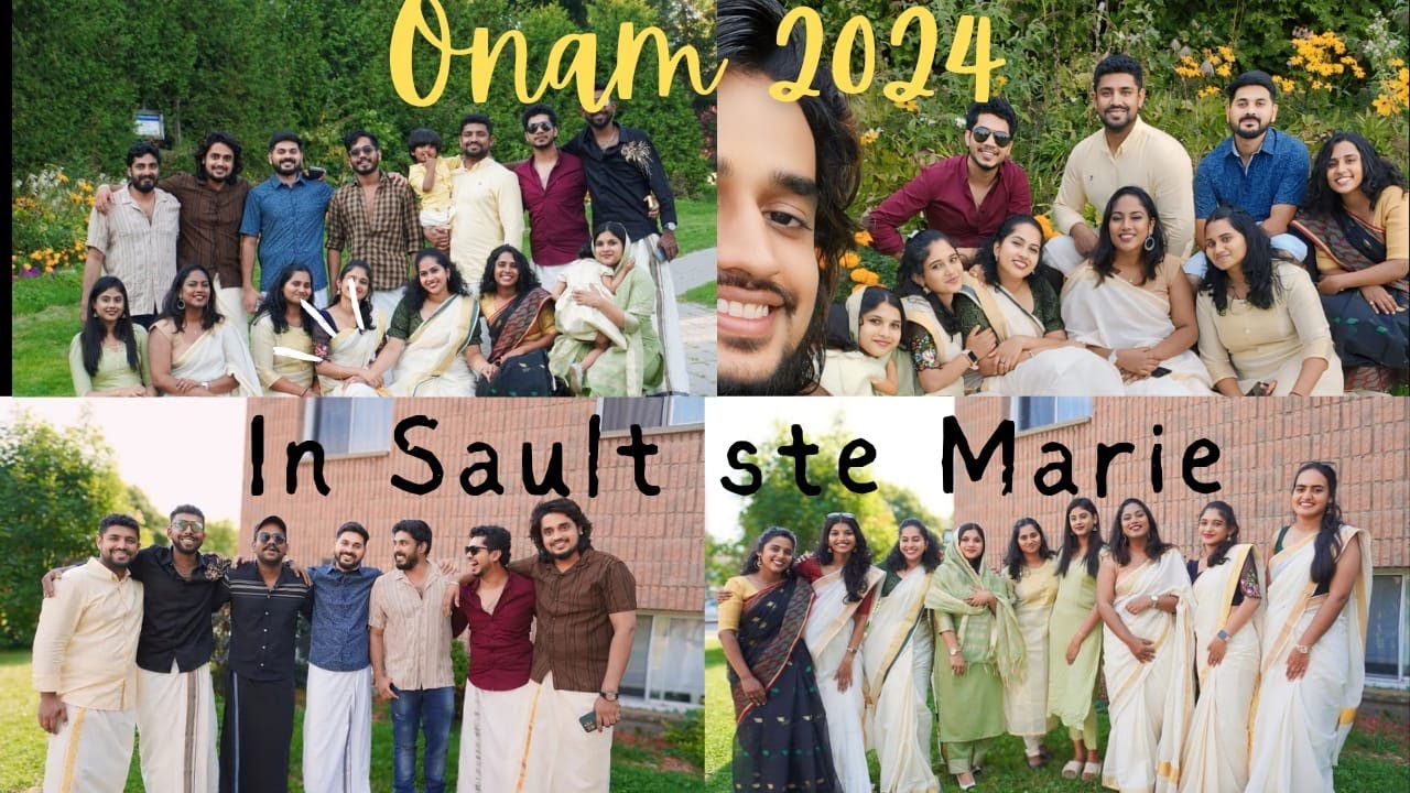 Our First Onam Celebration in Sault Ste Marie, Ontario, Canada