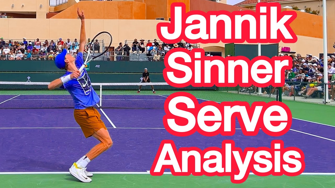 5 Awesome Tennis Tips (Jannik Sinner Serve Analysis)