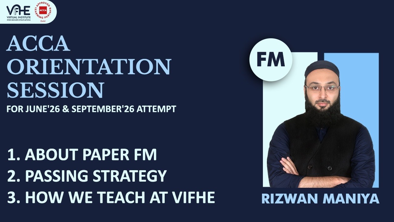 ACCA FM | Paper Overview, Passing Strategy & How We Teach | June'26 Orientation Session
