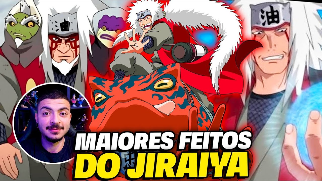 FEITOS DO JIRAYA 🔥AO VIVO AO VIVO - ft. KAMUZ (RADAR ANIME)🔥KATON PODCAST #157