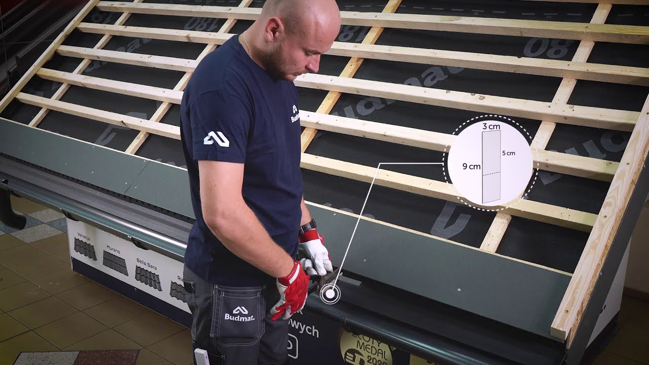 IRON Click Budmat stogo plok&scaron;tės montavimo instrukcija