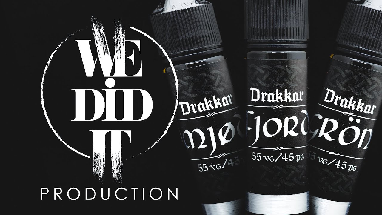 Promo Video for Steam Brewery | We Did It - Production | New e-liquid Drakkar