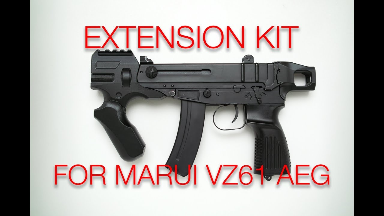 [3D PRINTED KIT] VZ61 EXTENSION KIT 