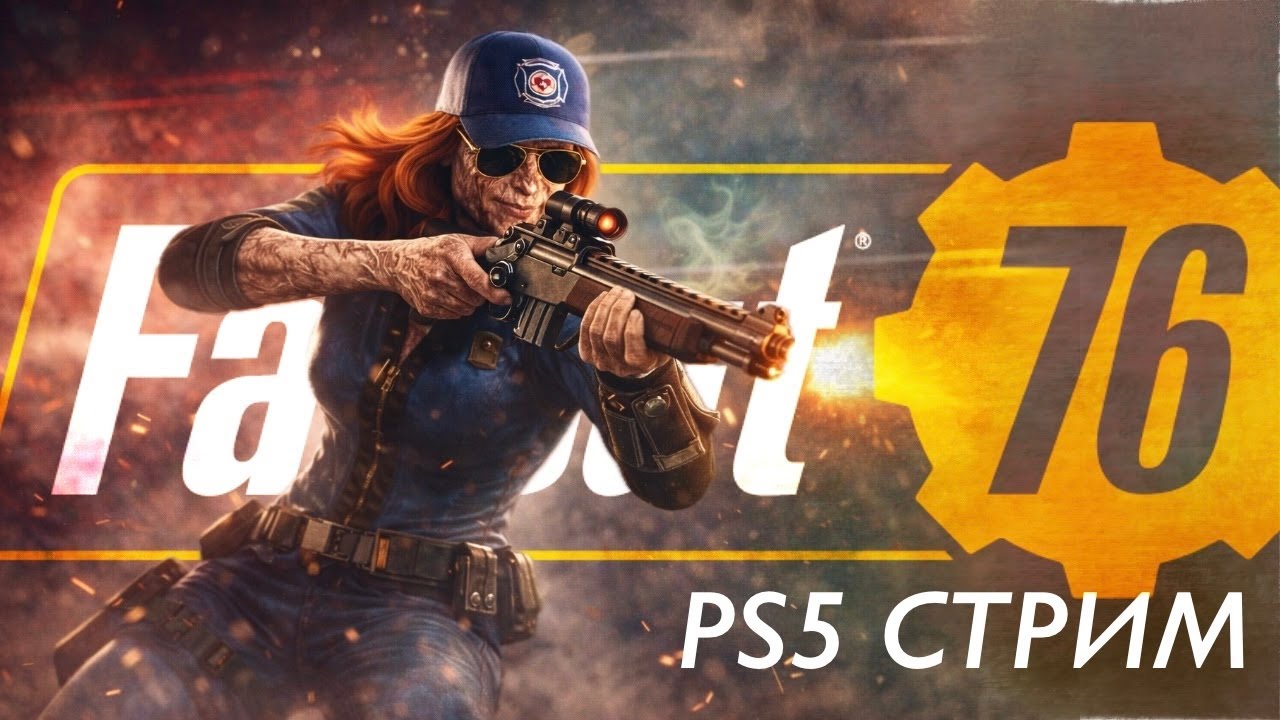 Релакс стрим на PS5 - Fallout 76