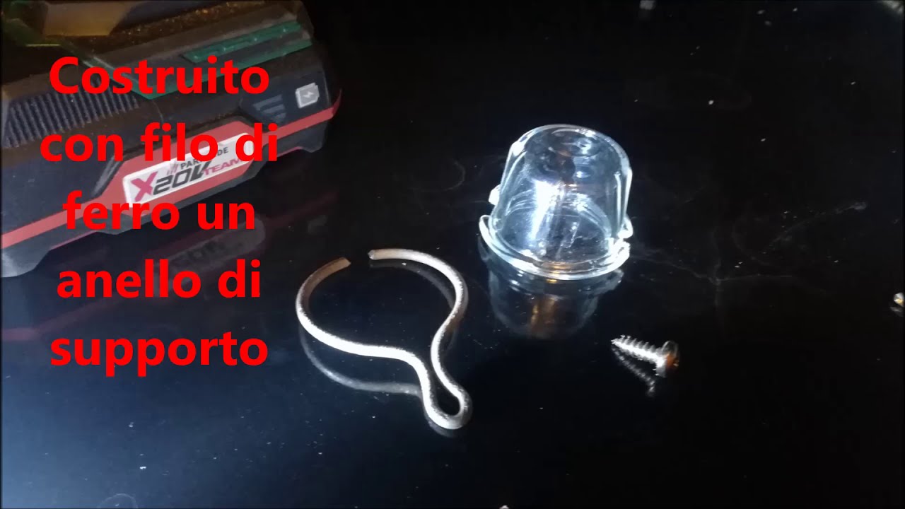 Riparazione luce forno      Oven light repair