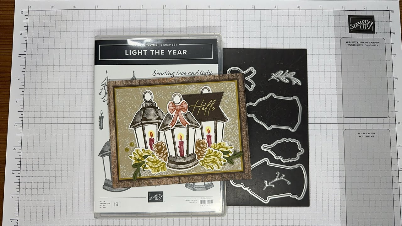 Stampin’ Up! Light The Year Fall Hello Card Tutorial