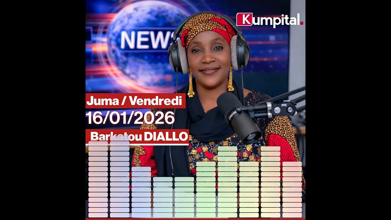 🎙🎧 L'actualité en Pulaar 🇬🇳 du Vendredi 15 janvier 2026 avec Barkatou 𝗗𝗜𝗔𝗟𝗟𝗢.