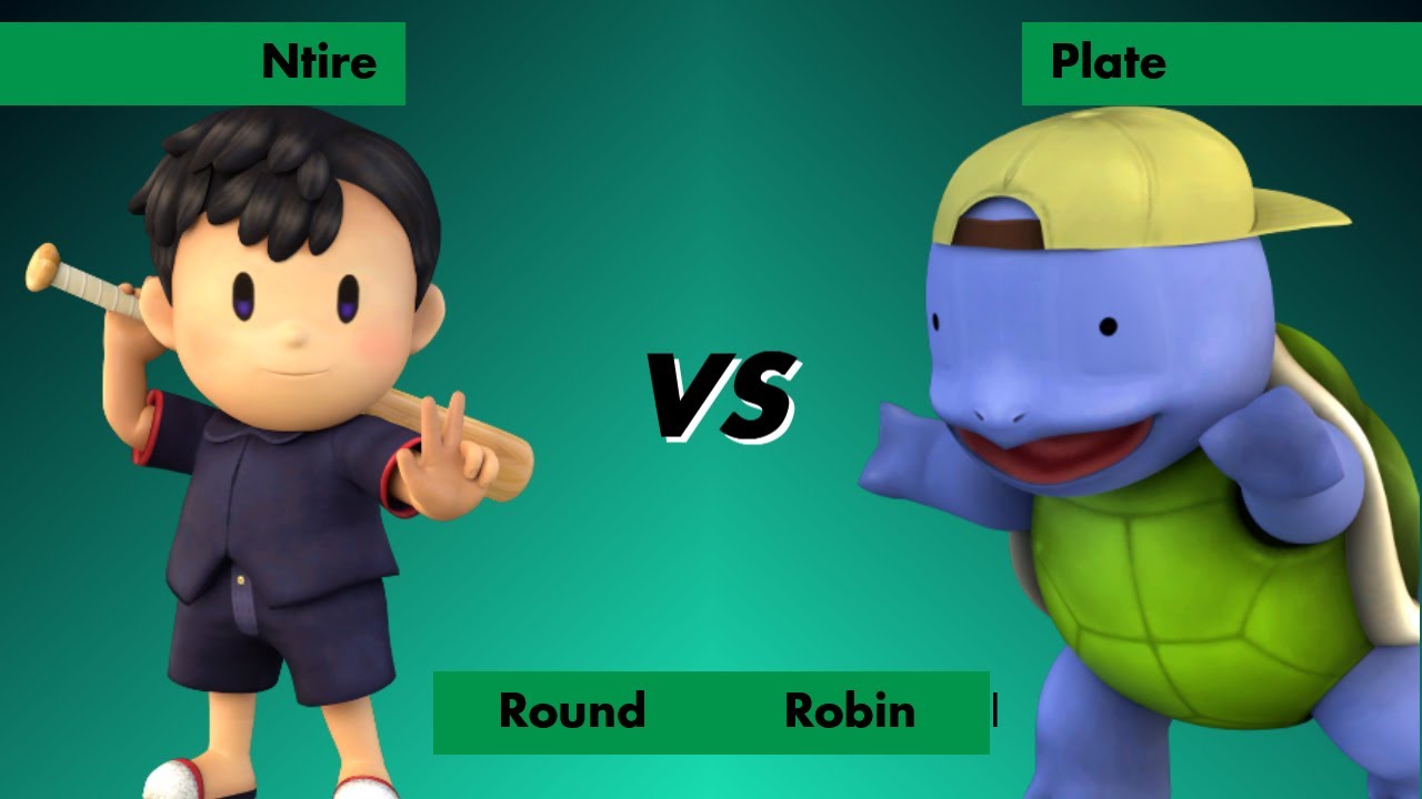 Smash Cafe Plus #35 Ntire (Ness) vs Plate (Squirtle) - Round Robin