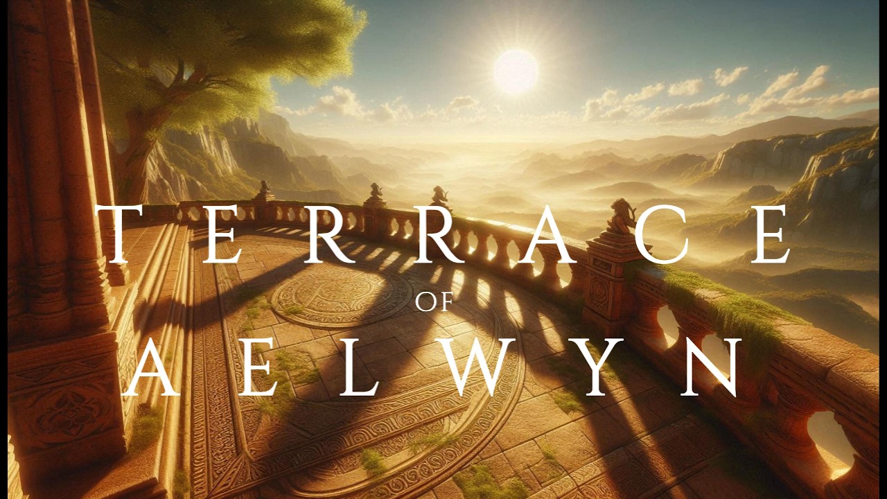 Medieval Fantasy Ambient – Calm & Focus | Terrace of Aelwyn