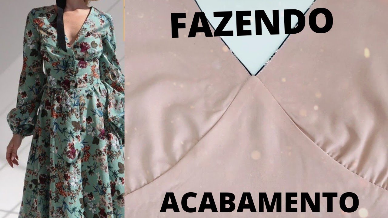 COMO UNIR PALA COM  DECOTE (TÉCNICA)